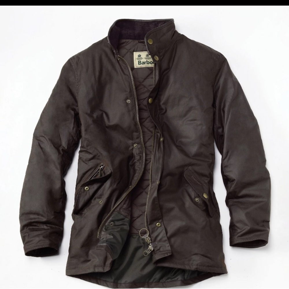Barbour Men's Deep Brown Field Jacket
